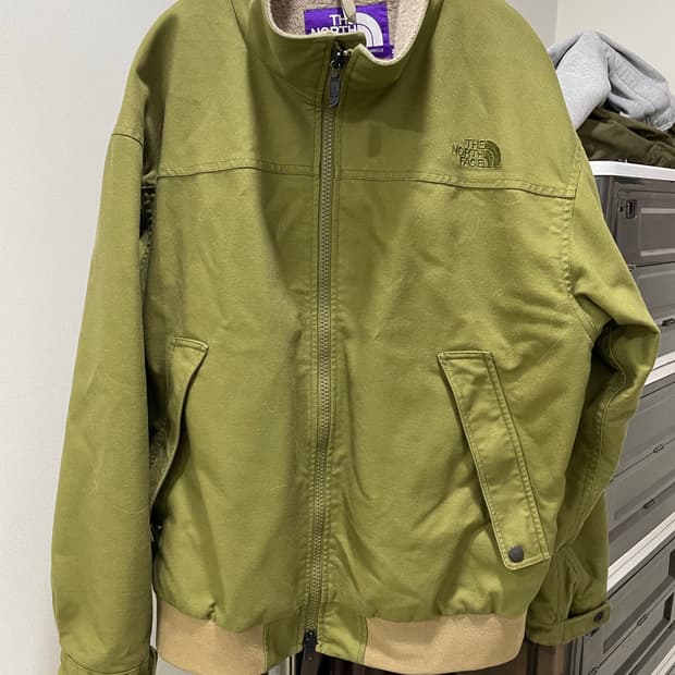 노스페이스 퍼플라벨 65/35 덕 필드자켓