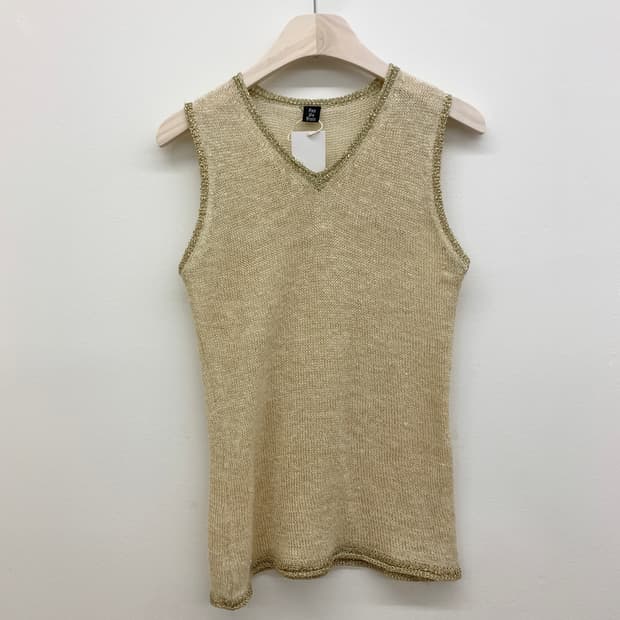 슬리브리스 니트 sleeveless knit