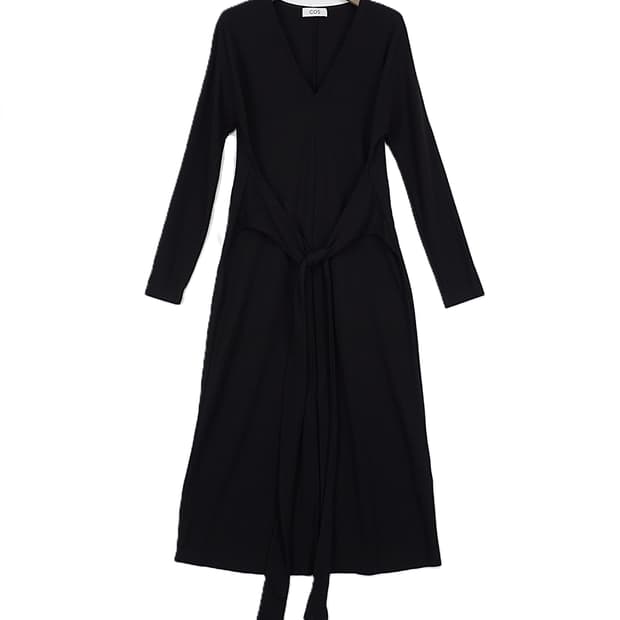 COS 코스 스트랩 레이온 원피스 XS