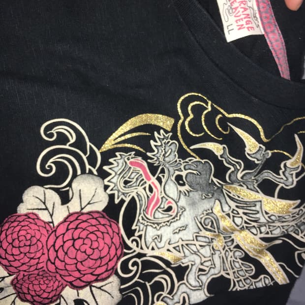 STRANGE HEAVEN 오리엔탈긴팔티셔츠