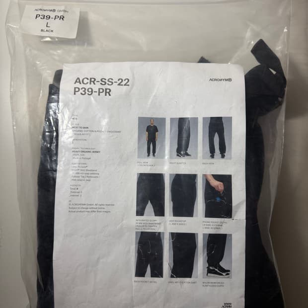 아크로님 P39-PR L 블랙