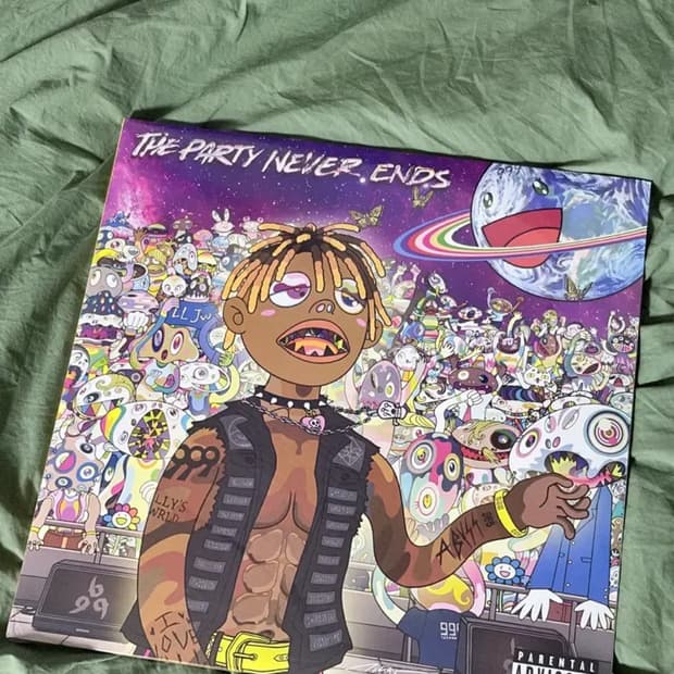 juice wrld주스 월드 the party never ends lp