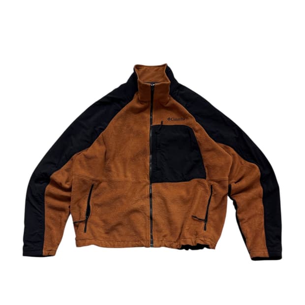 컬럼비아 집업 플리스 자켓