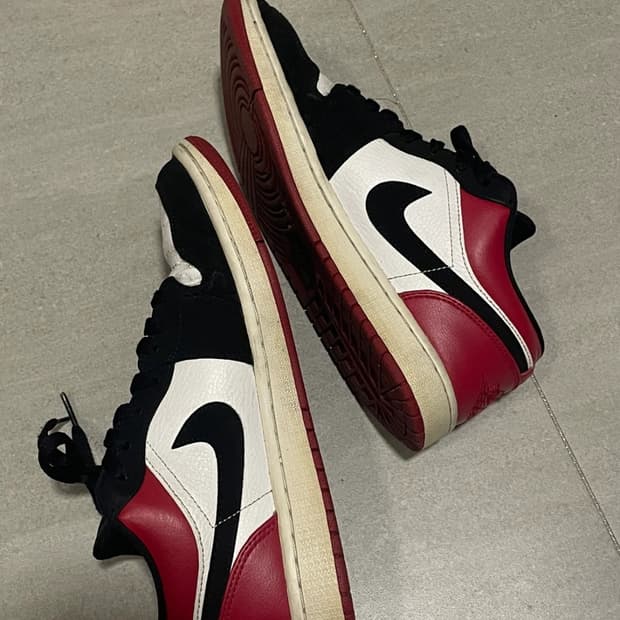 나이키 에어 조던 1 로우 레드 260