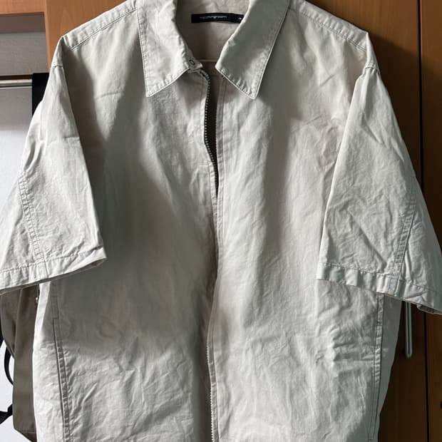 해칭룸 셔츠 자켓 라이트 그레이 2사이즈