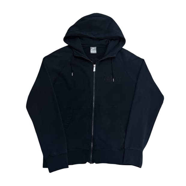 나이키 후드집업 블랙