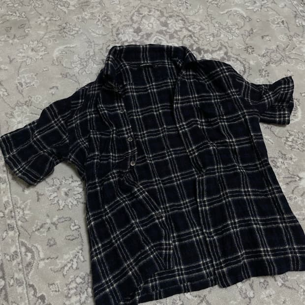 해칭룸 반팔체크셔츠 2