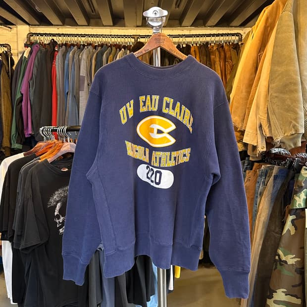 90s Camber 헤비 리버스위브 스웻셔츠