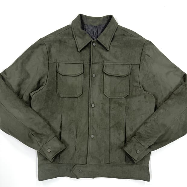 Monocle 스웨이드 투포켓 자켓