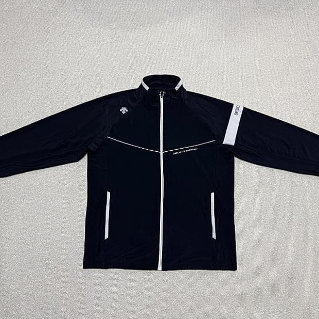 데상트 베이스볼 집업 자켓 남성용 105사이즈