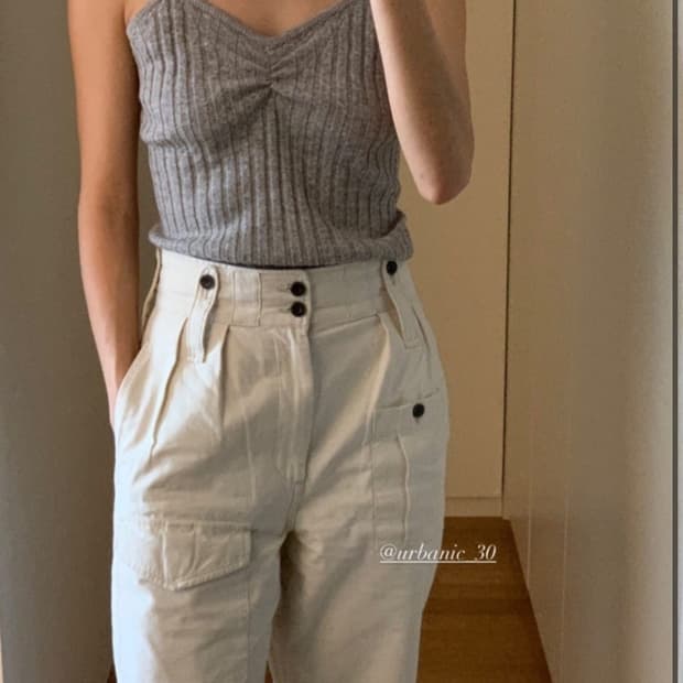 URBANIC 30 헤링본 브리티쉬 아미 팬츠 M