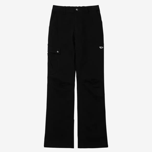 웰빙익스프레스 Asymmetric Mountain Pants Black