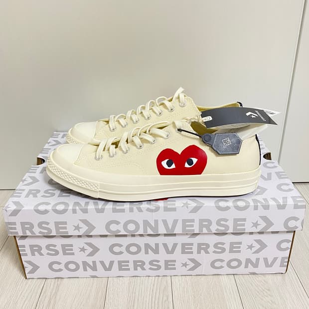 PLAY COMME DES GARCONS X CONVERSE