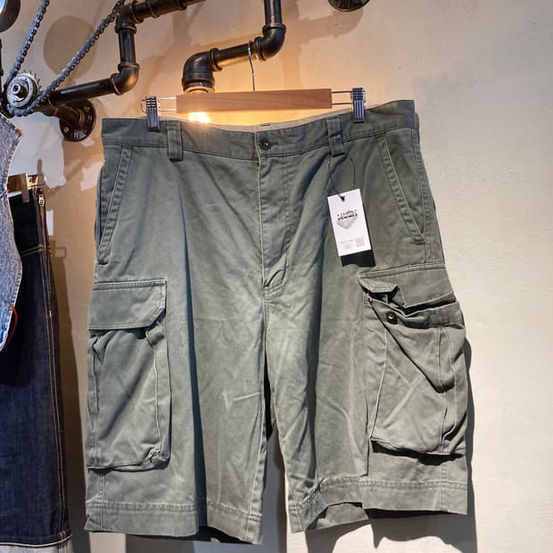 Nautica 카키 카고 버뮤다 팬츠