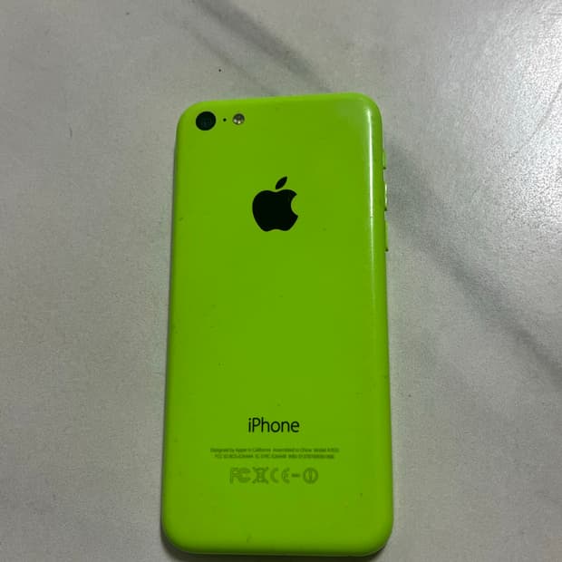 아이폰5c 그린