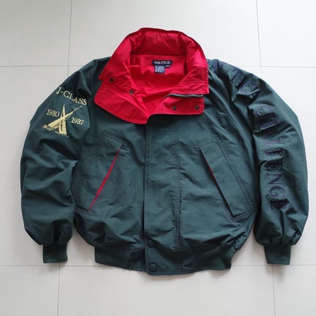 90s 노티카 J클래스 세일링 자켓 M