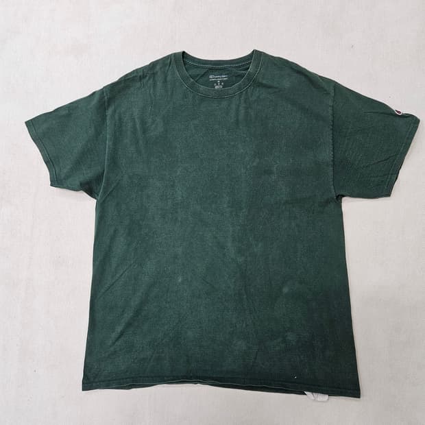 XL 챔피온 그린 반팔 티셔츠 0313Y