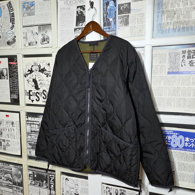 타이온 JPN 누빔 투웨이 경량 패딩 점퍼