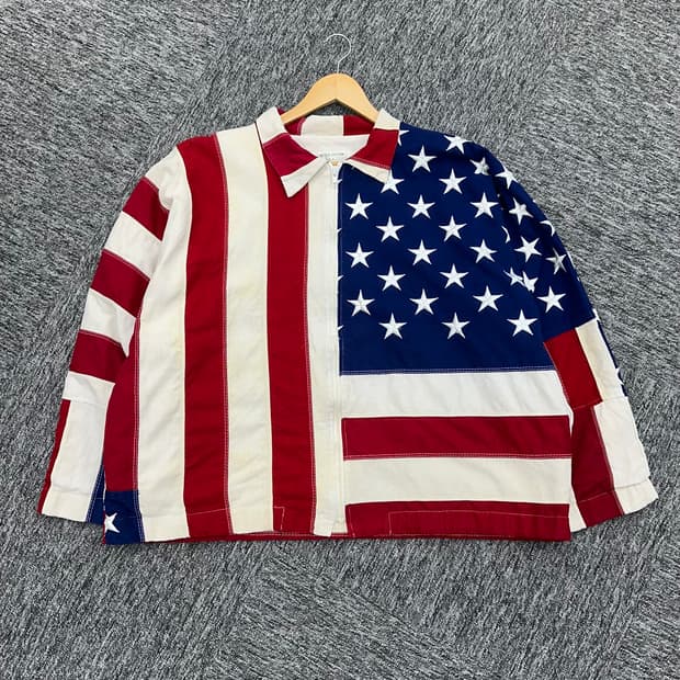 (XL)90'S LIMITED EDITION 성조기 자켓-M1012