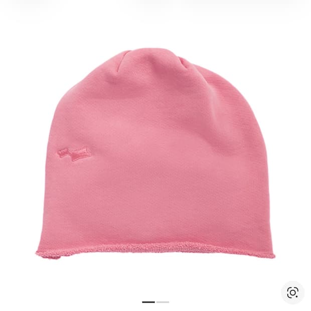 스카이라크 핑크 비니 Skylrk gum beanie 