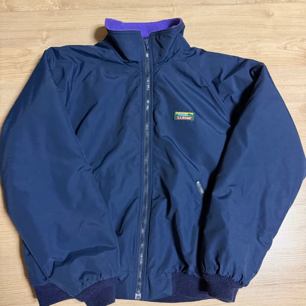 엘엘빈 웜업자켓 네이비 L