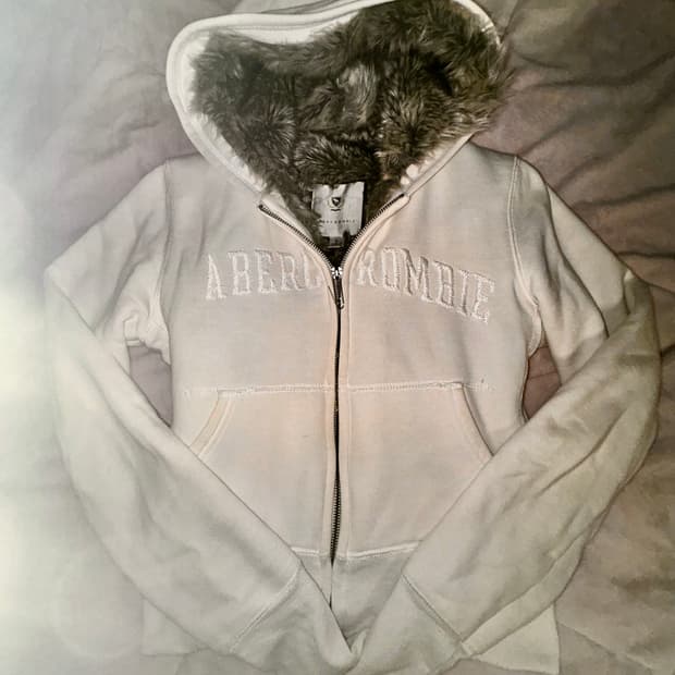 아베크롬비 y2k 갸루 퍼 슬림핏 후드집업