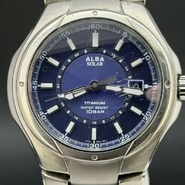 세이코 알바 솔라 시계