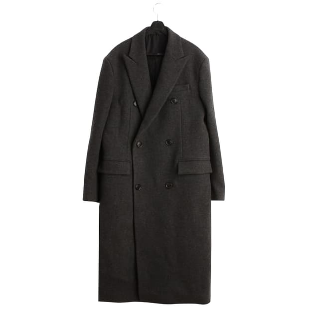 44 준지 레이어드 패딩 후드 코트