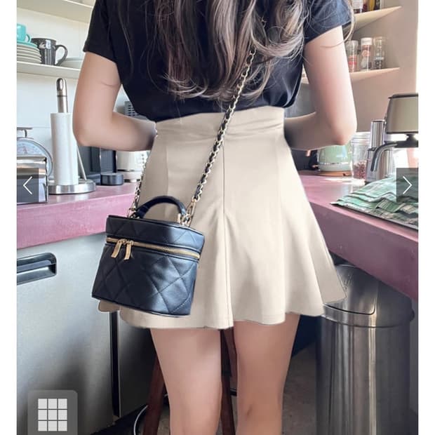 Grl 그레일 스나계 플레어 스커트 양산형 지뢰계 양지뢰 스나이델