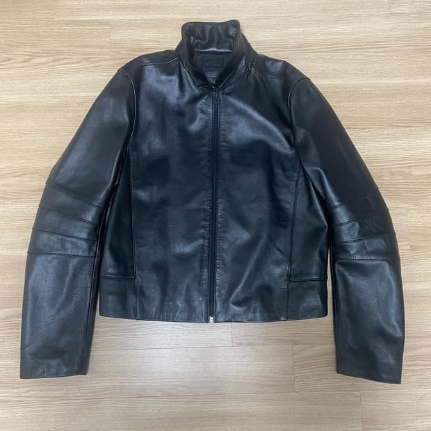 [2] 머듈 레더 자켓 014 appendix black