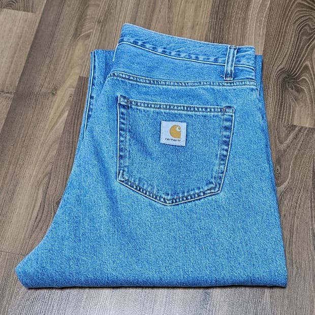 칼하트wip) 랜든 팬츠 블루헤비스톤  34