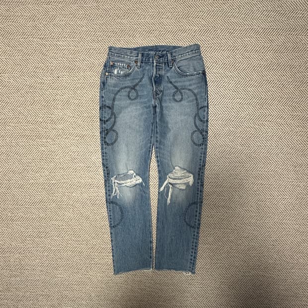 LEVI'S 501 women denim pants