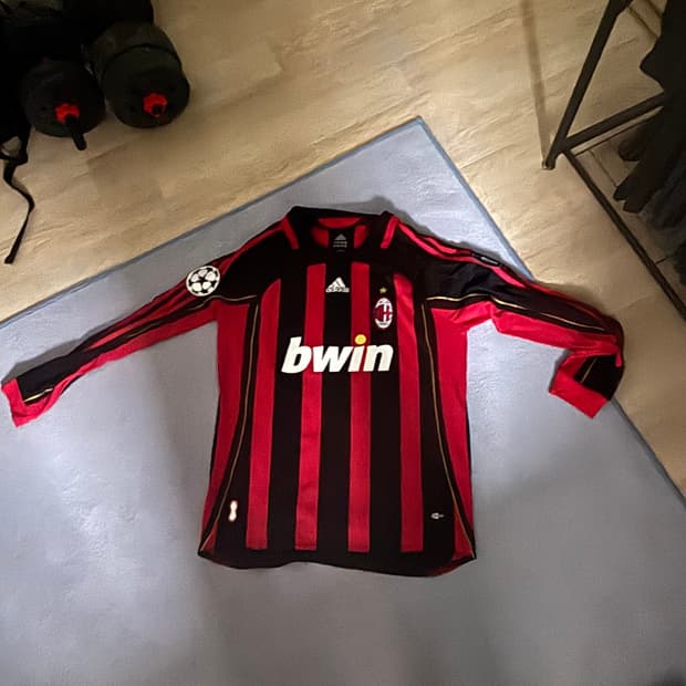 06-07 AC밀란 홈 유니폼 카카 마킹 OEM