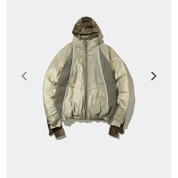 엑슬림 EP4 다운자켓 패딩 레몬그린