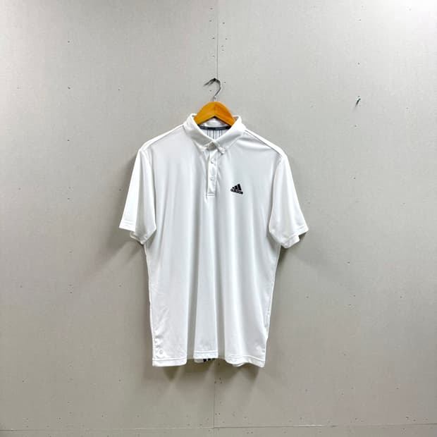 남성 XL / 아디다스 기능성 반팔 카라티 화이트