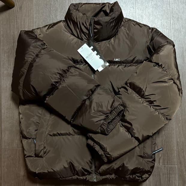 LMC 푸퍼 덕 다운 패딩 XL 브라운