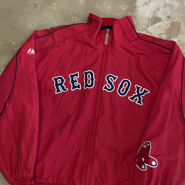 L 마제스틱 MLB 보스턴 레드삭스 점퍼