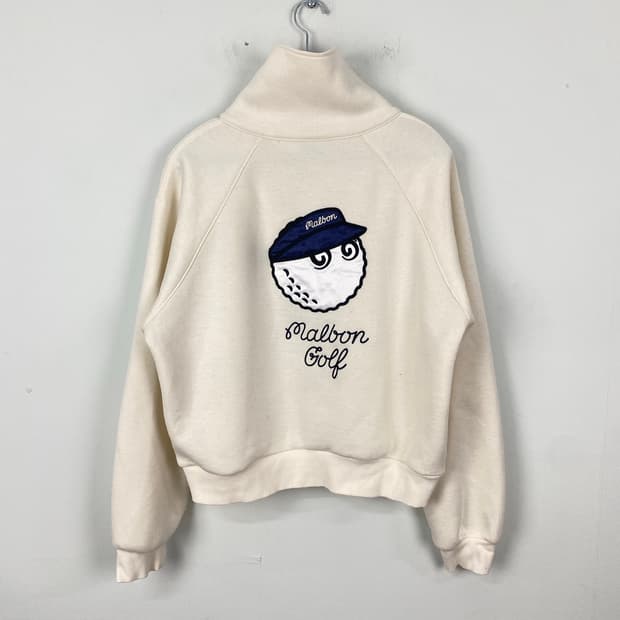 말본 malbon 하프집업 반집업 맨투맨 M <528>