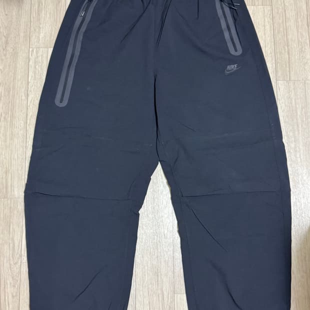 나이키 테크 우븐 오픈헴 팬츠 xl