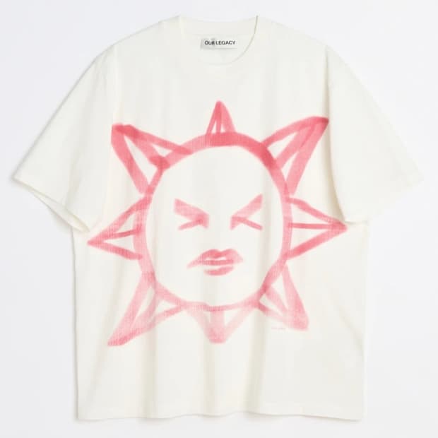 [50] 아워레가시 25ss 스퀸팅 선 박스 티셔츠 반팔