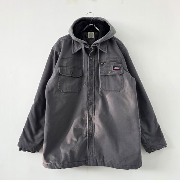 디키즈 후드 캠버스 워크자켓