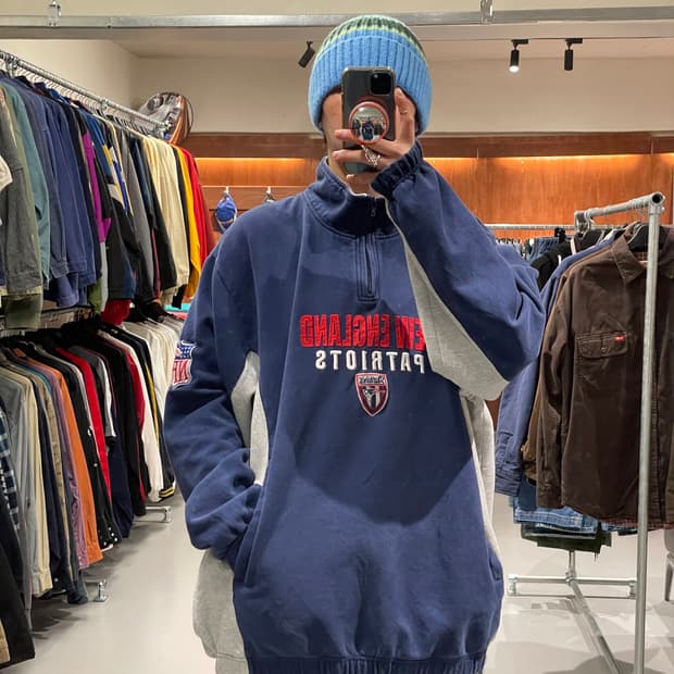 NFL 반집업 맨투맨  