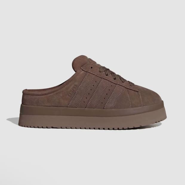 아디다스 캠퍼스 00s 윈터 미드 뮬 슬리퍼 브라운 / JR3731 24