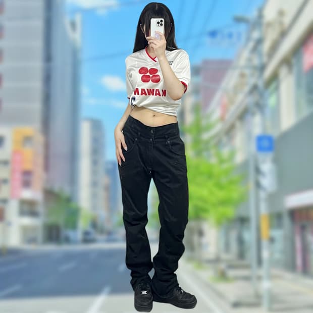 Lee 더블웨이스트 라이더 팬츠