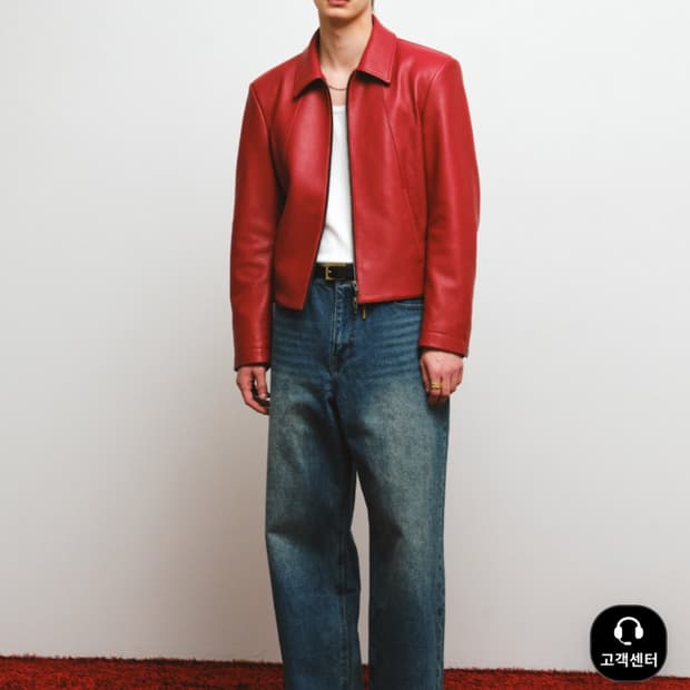 노이어 고트레더자켓 레드