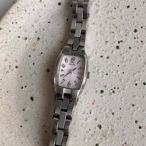 Seiko 세이코 토노 쿼츠 핑크 레이디스