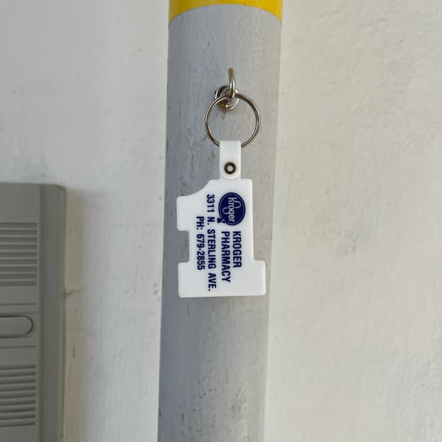 Kroger Pharmacy Promo Keyring