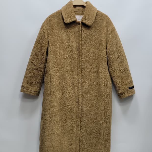 MELBON 멜본 플리스 코트 뽀글이 코트 / 여 FREE 카멜