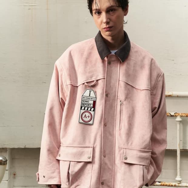 호노 리포트 호노 스웨이드 자켓 os