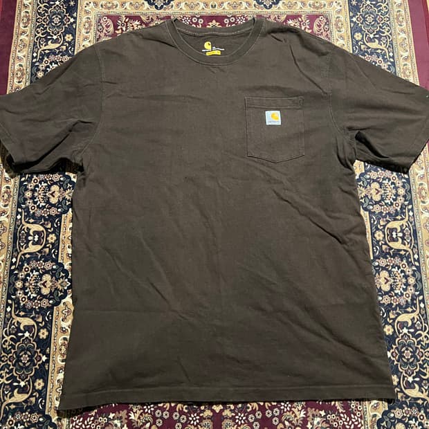 칼하트 포켓 반팔 티셔츠